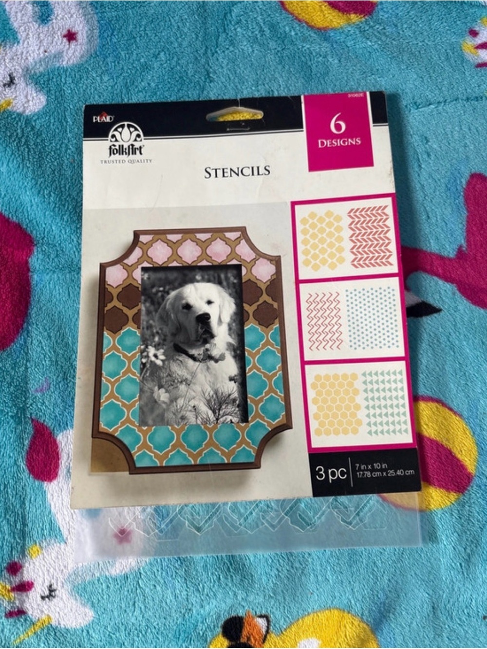 Folk 3-Piece Stencil Set